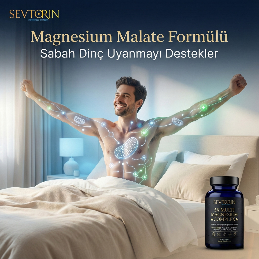 Sevtorin™ 5X Multi Magnezyum - Zindelik Destekleyici