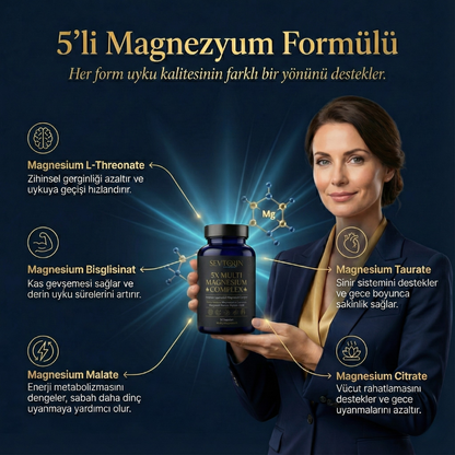 Sevtorin™ 5X Multi Magnezyum - Zindelik Destekleyici