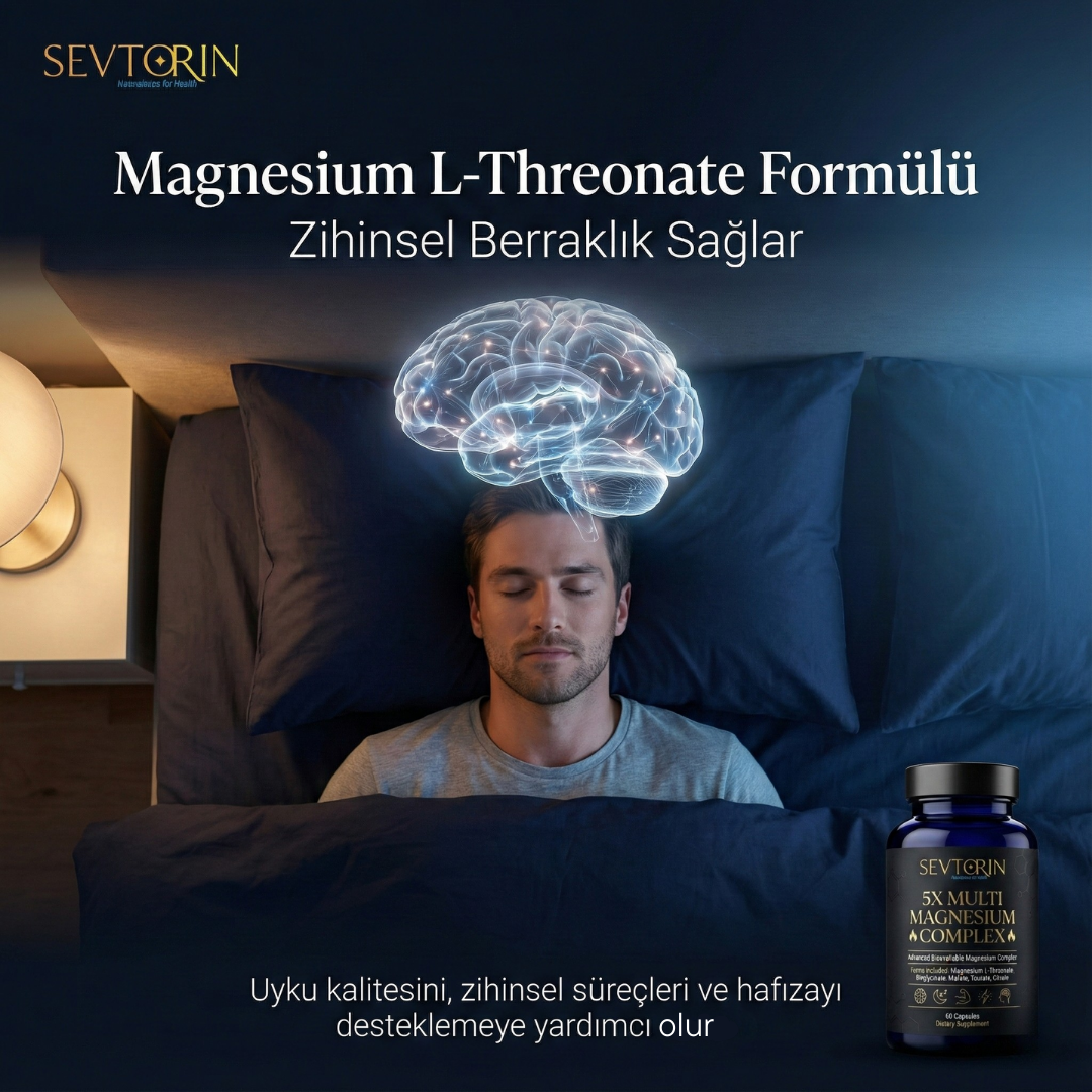 Sevtorin™ 5X Multi Magnezyum - Zindelik Destekleyici